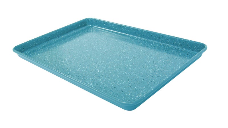 casaWare 13 x 9 x 1-Inch Ultimate Series Commercial Weight Ceramic Non-Stick Coating Cookie/Jelly Roll Pan (Blue Granite) - Image 2